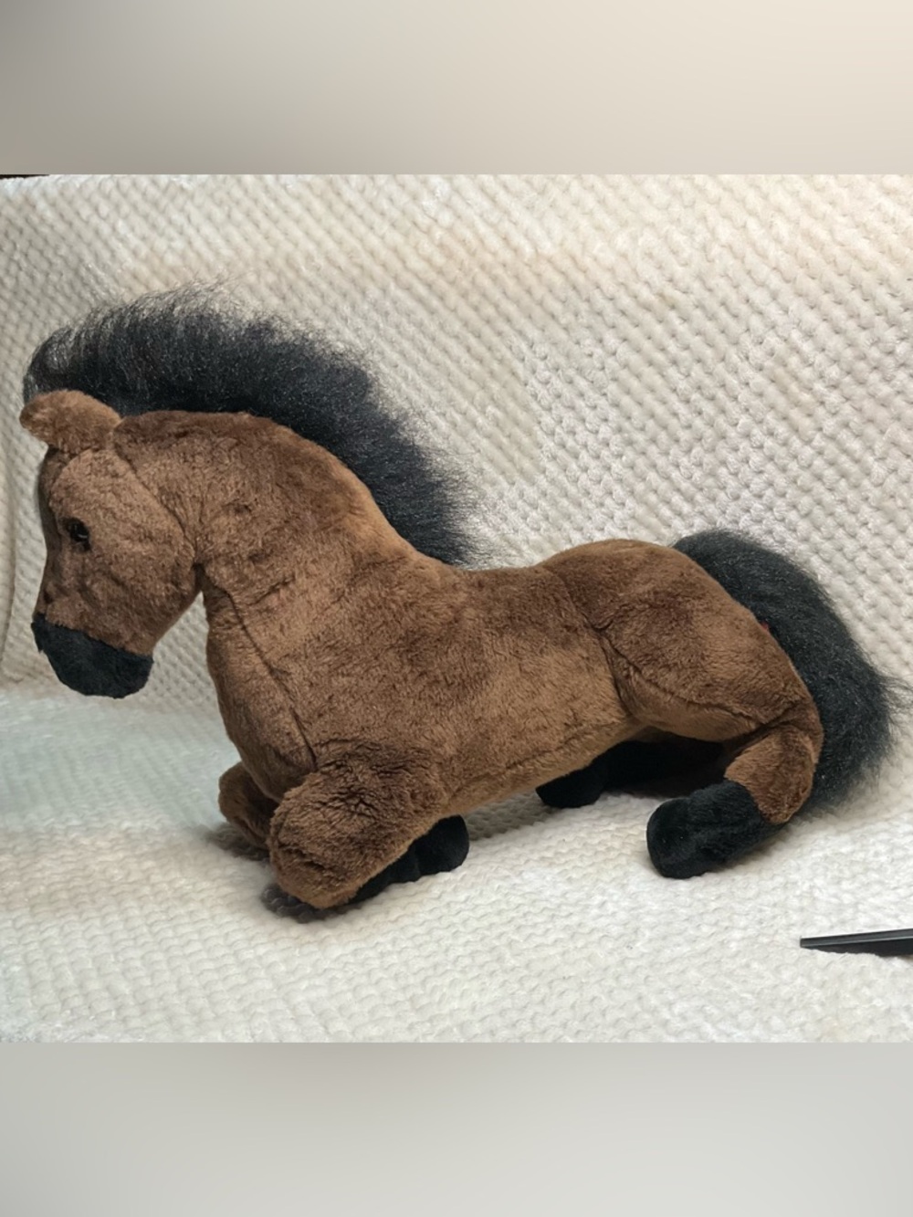 Douglas Cuddle Toy 2013 Zoe Plush Brown Black Horse 341 Stuffed Animal Toy